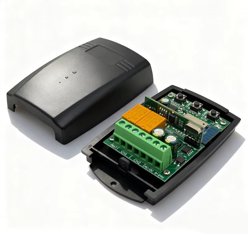 Tuya universeller 2-Kanal WLAN Smart-Switch Garagentor-Empfänger mit 433MHz Funkmodul für Rolling Code und festen Code - Bild 5