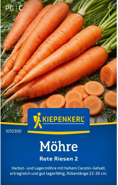 Kiepenkerl Möhren Rote Riesen Gemüse - Bild 1