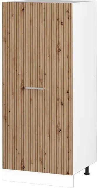 Vicco Küchenhochschrank R-Line Eckschrank in Artisan-Eiche und Weiß, B/T/H: 60 x 34 x 60 cm - Bild 1