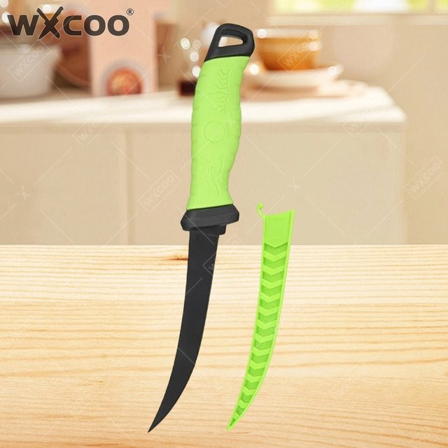 WXCOO Fischmesser aus Edelstahl als Filetiermesser mit 15,24 cm Klingenlänge - Bild 1