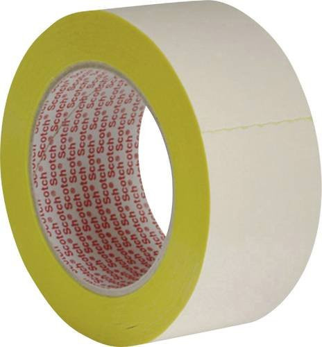 3M Doppelseitiges Klebeband Gelb Hellgrün Breite: 50 mm, Länge: 25 m - Bild 1