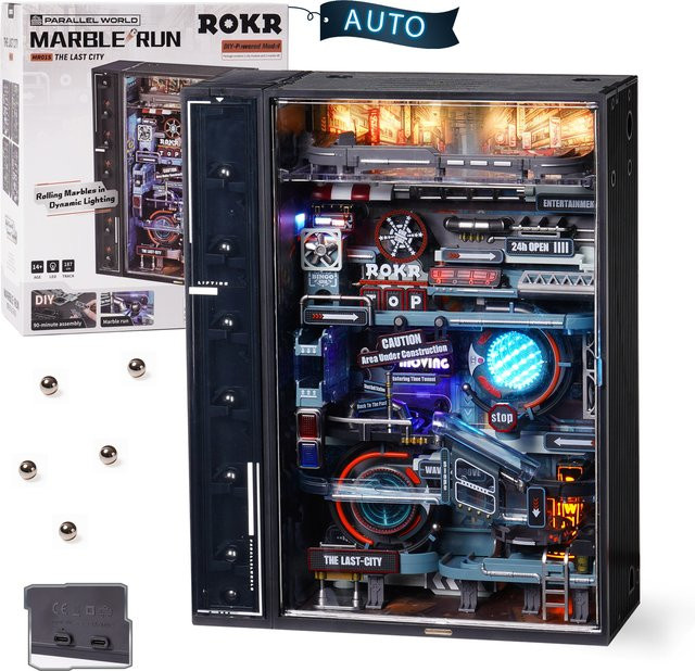 Robotime Rokr The Last City, 3D-Puzzle-Modell, automatisch - Bild 1