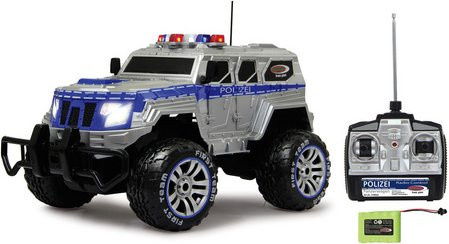 Jamara Polizei Panzerwagen Monstertruck 1:12 blau ab 6 Jahren - Bild 2