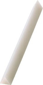 Fritz Müller Schleiffeile Arkansas 3-kant in Weiß, Länge: 150 mm, Breite: 16 mm - Bild 1