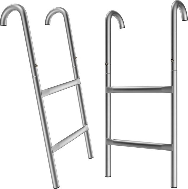 Monzana Trampolinleiter 66cm 2 Metallstufen - Bild 1