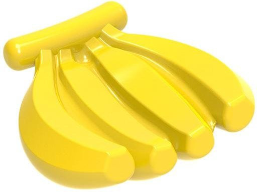 Yiran toy Bananen-Kissen Bausteine-Set, 10-teiliges Set, gelb, ab 6 Jahren