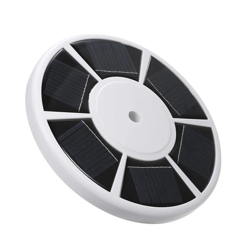 TOMTOP JMS Solarbetriebene Energie-Fahnenmastlampe mit 42 LEDs in Weiß, 3 W, 3,7 V, mit Lichtsteuerung und 2 einstellbaren Stufen - Bild 7