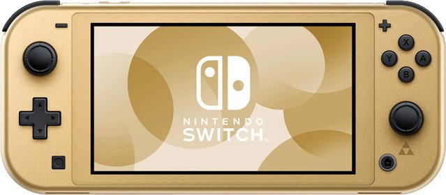Nintendo Switch Lite Konsole Hyrule-Edition Gold - Bild 1