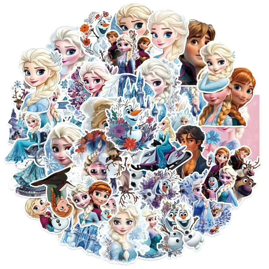 Disney Frozen Elsa Aufkleber, Cartoon, Wasserdicht - Bild 2