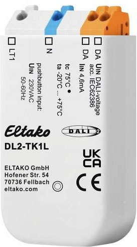 Eltako DL2-TK1L DALI Tasterkoppler für Unterputz-Montage - Bild 1
