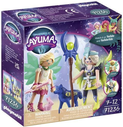 Playmobil Ayuma Crystal- und Moon Fairy mit Seelentieren 71236 - Bild 1