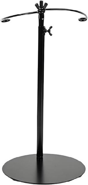 Verstellbarer Blumenstraußhalter aus Eisen in Schwarz für Hochzeiten und Blumengestecke - Bild 1