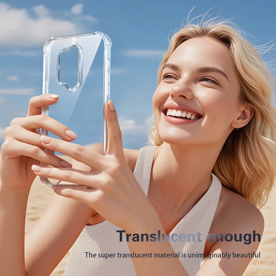 OnePlus 8 Pro Hülle aus Silikon mit Airbag-Schutz und transparenter Rückseite - Bild 3