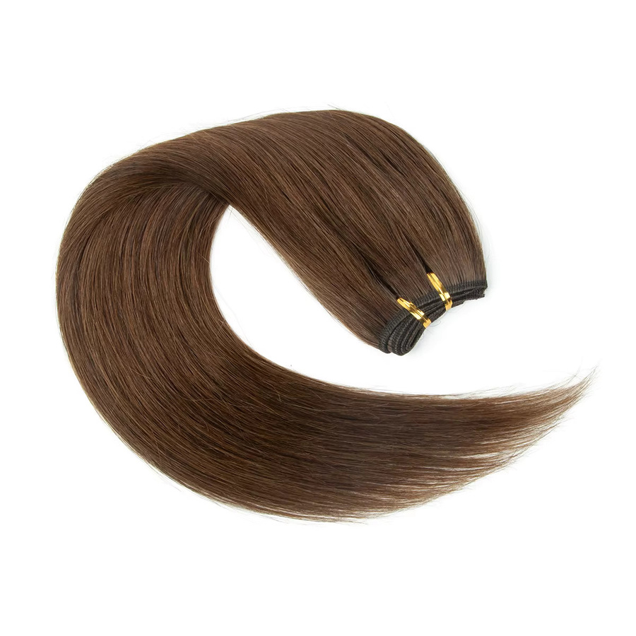 Boymia Echthaar-Bündel Remy-Haarverlängerungen, Glatt, Damen - Bild 2