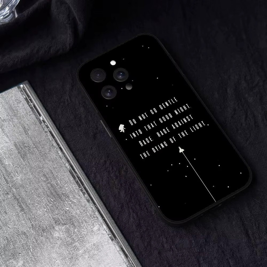 Mesuca I-Interstellar Film Handyhülle für iPhone 11 bis iPhone 17 Pro Max in Schwarz - Bild 5