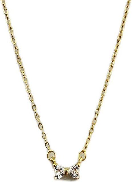 Lucky Star Jewelry Halskette 925 Silber, Zirkonia, Damen, Pfirsichherz - Bild 1