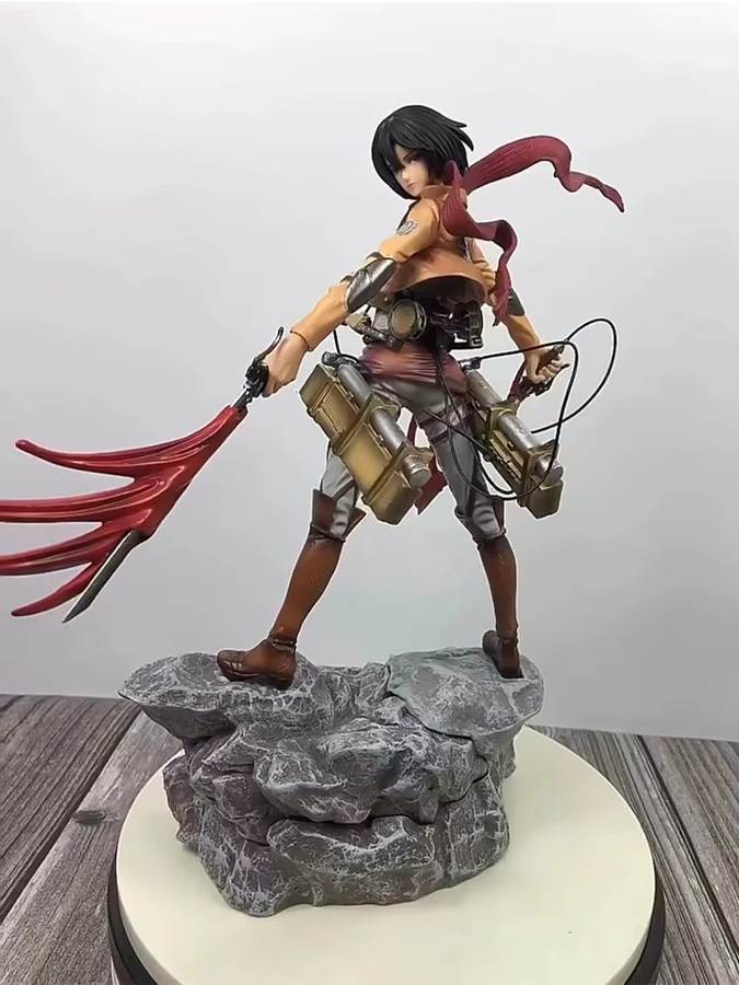 Apaffa Mikasa Ackerman Attack On Titan, Actionfigure, 36 cm - Bild 2