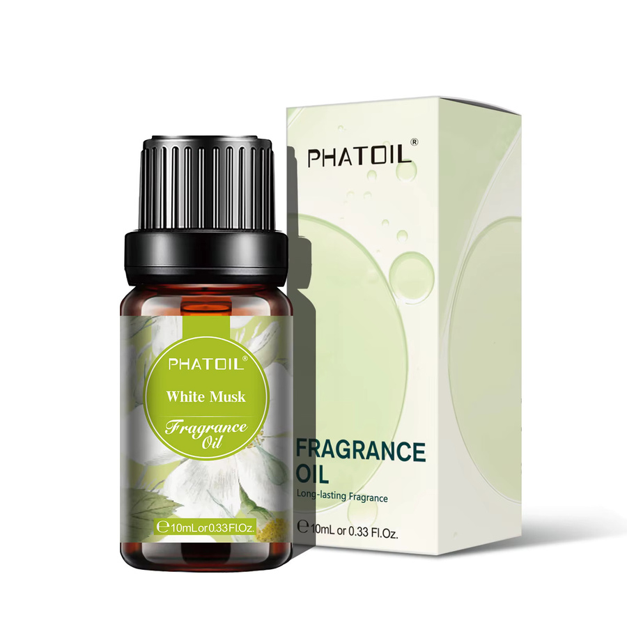PHATOIL Duftöl, 10 ml, Unisex, Weißer Moschus, Kokosnuss, Vanille, Bubble Gum, Babypuder - Bild 2