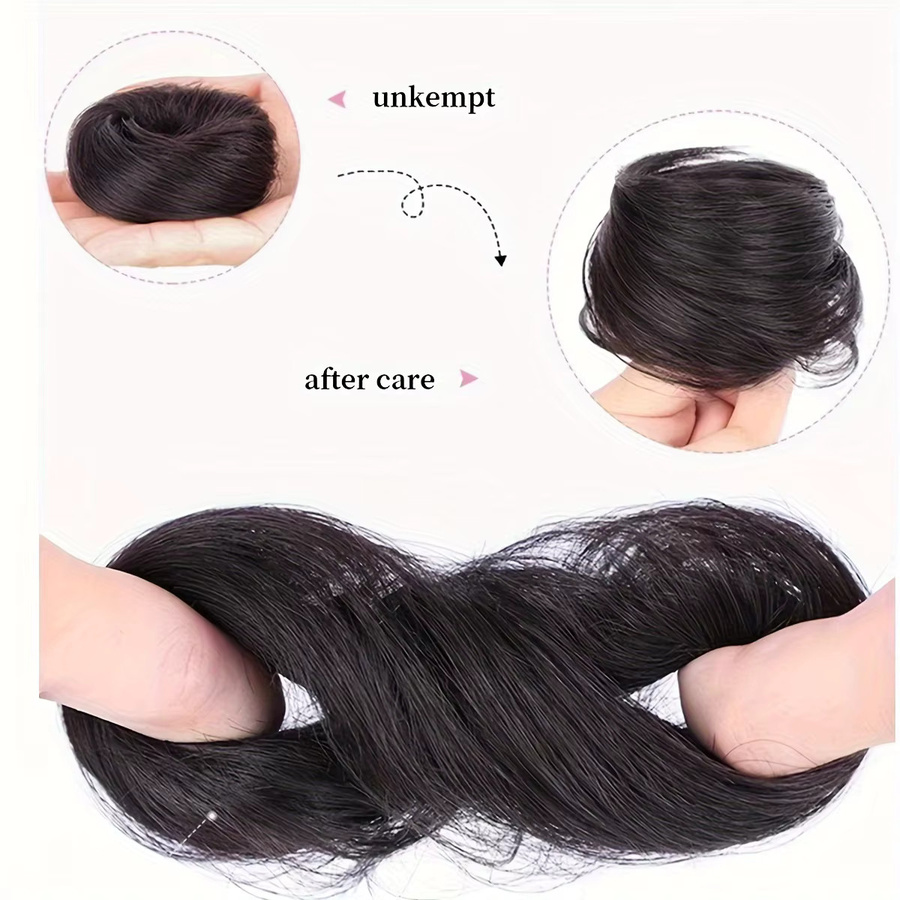 allaosify Haarteil Chignon, synthetisch, Damen - Bild 5