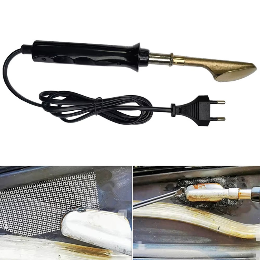 Besper 2-in-1 Kunststoffschweißgerät und Heißhefter Set in Schwarz zur Reparatur von Kunststoffstoßstangen und Rissen mit 1000-2000 Stück Zubehör - Bild 5