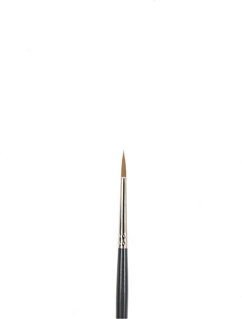 Rico Design Art School Aquarellpinsel aus Synthetik rund mit grauem Stiel Größe 4 - Bild 1