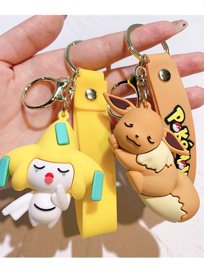 Bandai Pokémon Schlaf-Actionfiguren Schlüsselanhänger, Einzelfigur, 1-teiliges Set - Bild 2