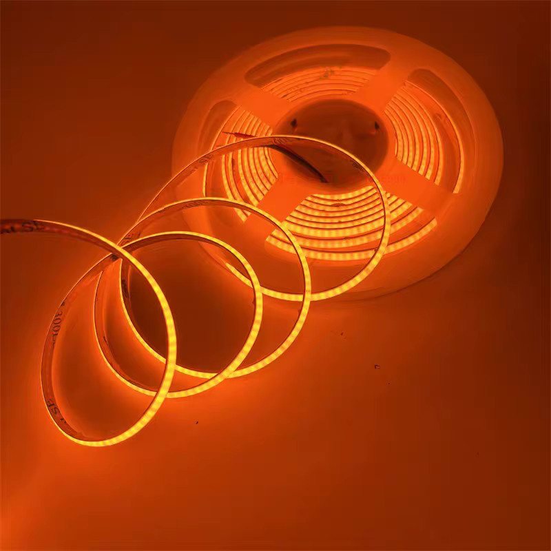JOYPJLIT COB LED Strip Lights FCOB mit Ra90, 5m Länge, 12V, Farben: Orange, Rot, Grün, Blau, Weiß - Bild 3