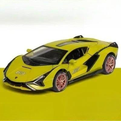 Linyi toy car Sian Sportwagen Modellauto, 1:32, Metall, mit Licht und Sound, ab 14 Jahren - Bild 1