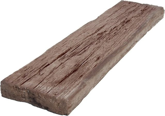 EHL Bahnschwelle in Braun, B/T/H: 90 x 22,5 x 5 cm - Bild 1