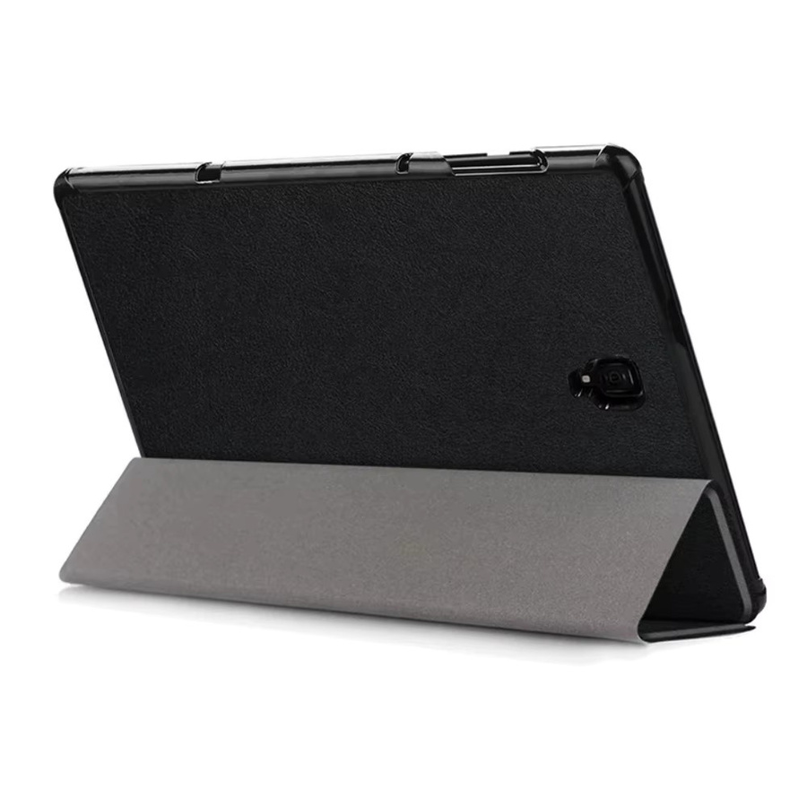 Smart Slim Funda Hülle für Samsung Galaxy Tab A 10,5 Zoll (2018) SM-T590 SM-T595 mit fester Rückseite und dreifach gefaltetem Ständer in Blau oder Schwarz - Bild 3