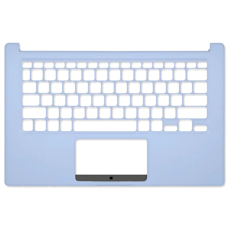 Asus Adolbook 14 Laptop Gehäuse Set in Blau bestehend aus LCD Top Cover, Front Rahmen, Palmrest Tastatur Rahmen und Bottom Abdeckung - Bild 1