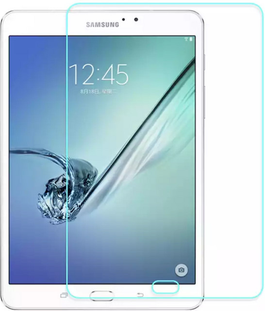 Samsung Displayschutzfolie aus 9H gehärtetem Glas für Galaxy Tab S2 8.0 und 9.7 Zoll, transparent - Bild 1