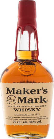 Maker's Mark Kentucky Straight Bourbon Whisky 0,7 l