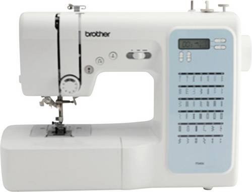 Brother Computer-Nähmaschine FS40SVM1 in Weiß und Hellblau mit Display und LED-Licht - Bild 1