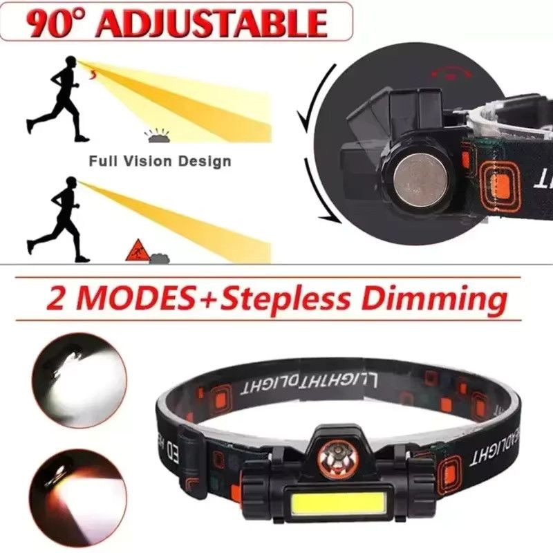 NEWBIRTH LED COB Scheinwerfer mit integriertem Akku, wasserdichte magnetische Taschenlampe für den Außenbereich - Bild 2