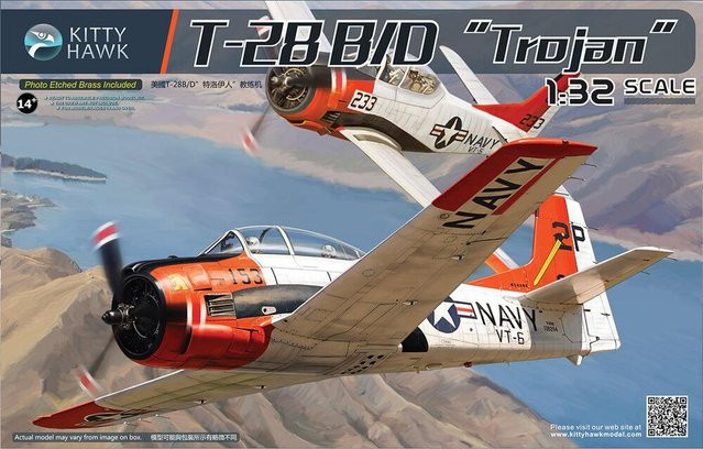 Kitty Hawk T-28 Trojan, Fahrzeug, 1:32, ab 14 Jahren - Bild 1