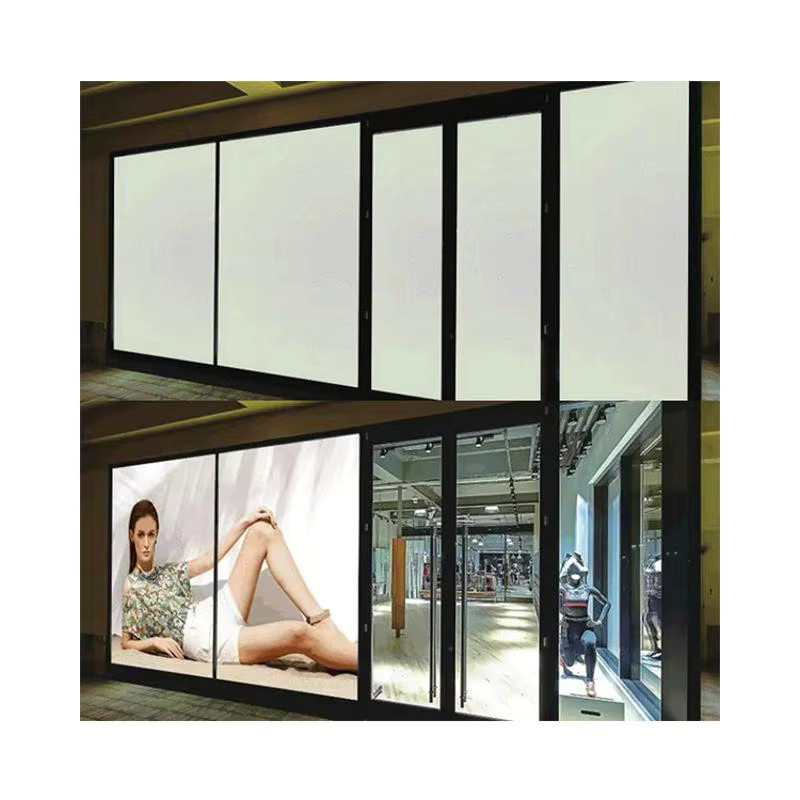 XMSJ Intelligente Schaltbare Fensterfolie als Smart-Glasfolie für Projektionsbildschirme, transparent - Bild 4