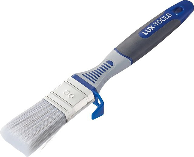 LUX-TOOLS Flachpinsel Lack mit Eimerhaken, Breite: 30 mm - Bild 1