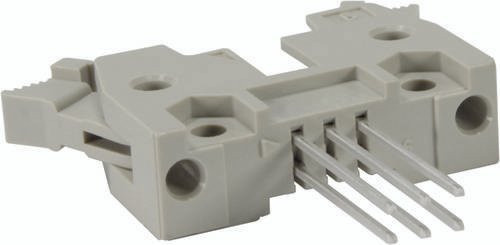 HARTING Messerleiste 09185106927 aus Messing in Grau mit 2 Reihen - Bild 1