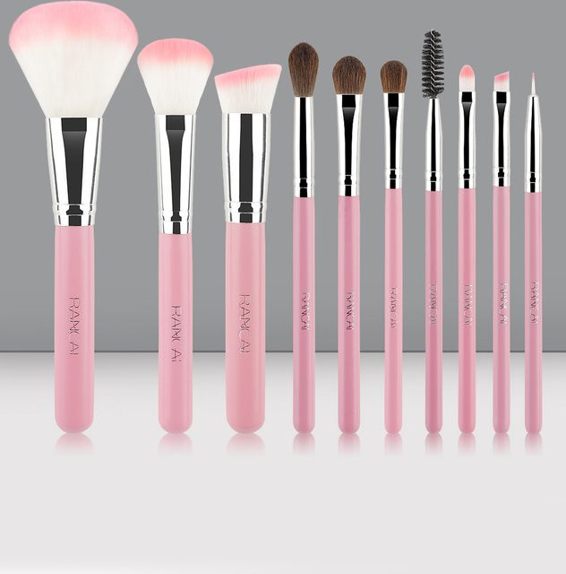 RANCAI Make-up-Pinsel-Set, 10 Stück, für Augen und Puder, Unisex - Bild 1