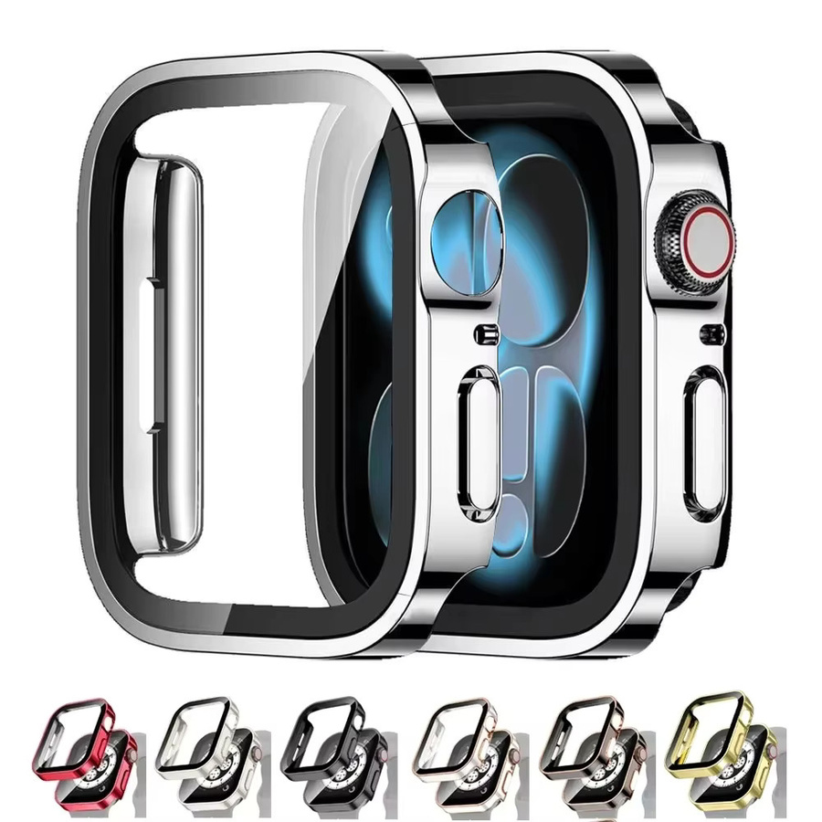 Apple Displayschutzfolie Glas, Apple Watch 10–11, gerade Kante - Bild 2
