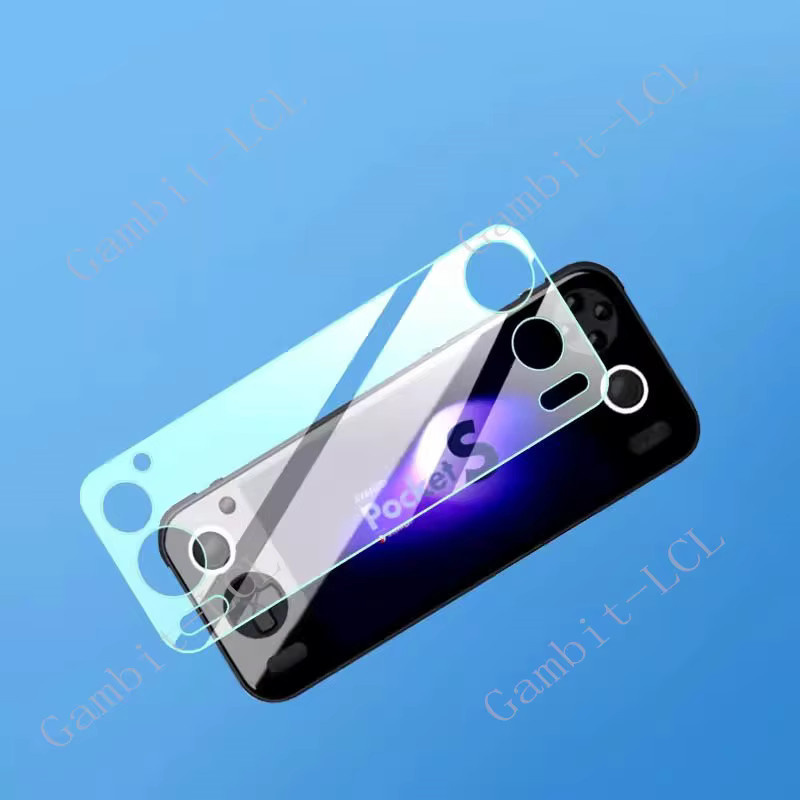 Gambit-LCL Displayschutzfolie für AYANEO Pocket S 6 Zoll, transparent, weiche Nanofaser Schutzfolie mit Anti-Kratzer Funktion - Bild 2