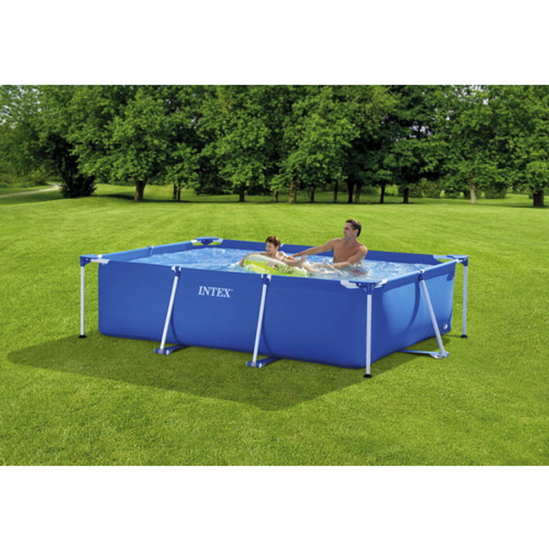 Intex Frame Swimming Pool Set Serie Family II, blau, B/L/H: 260 x 160 x 65 cm - Bild 6