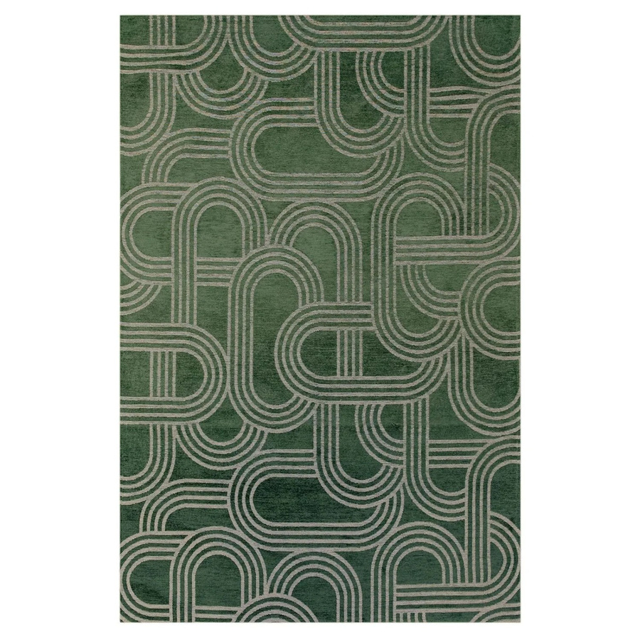 Lola&Moi Teppich Green Dream in Grün, B: 170 cm, T: 240 cm - Bild 2