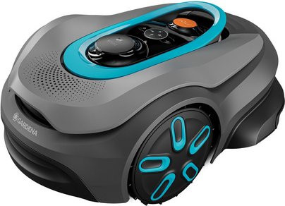 GARDENA Mähroboter smart SILENO sense mit Vision-KI für bis zu 600 m2, Schwarz
