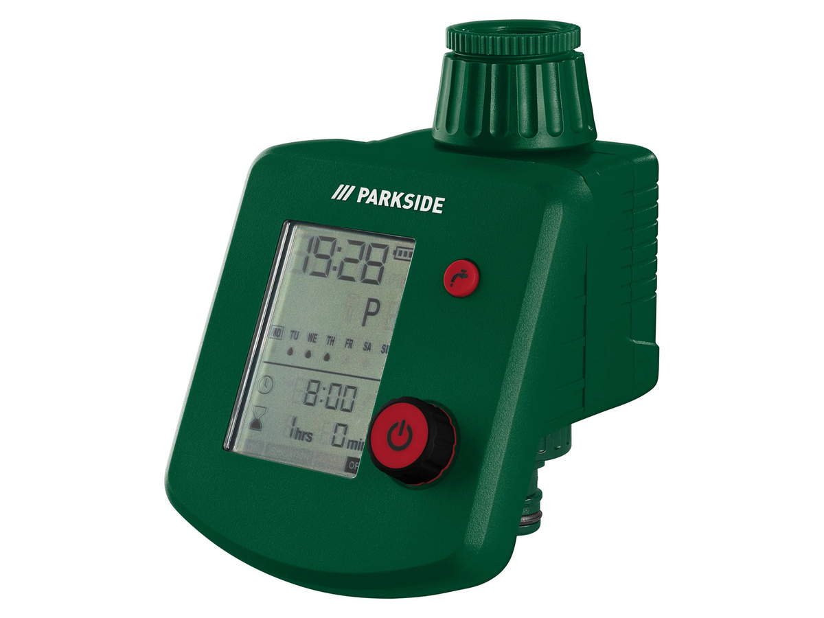 PARKSIDE Bewässerungscomputer PBCG B2 Digital mit LCD-Display und Timer in Grün - Bild 3