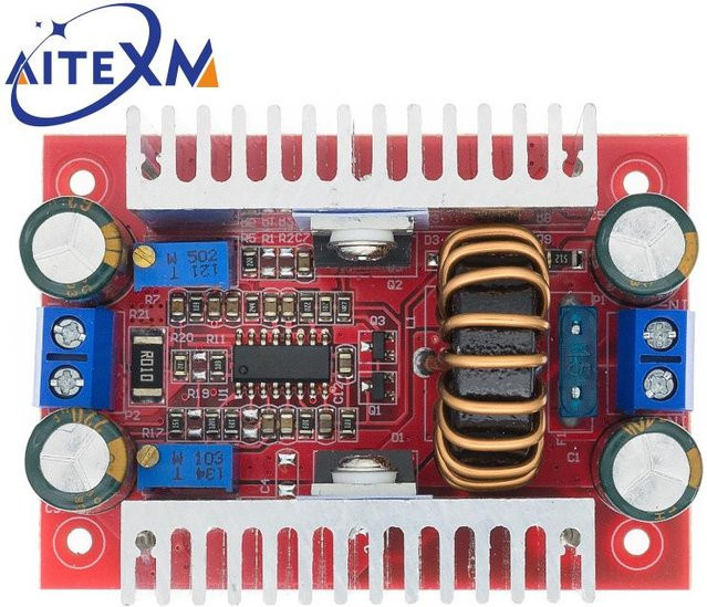 AITEXM ROBOT DC-DC Step-up-Boost-Konverter 400 W 15 A LED-Treiber mit Konstantstrom-Stromversorgung 8,5–50 V auf 10–60 V Spannungsladegerät - Bild 1
