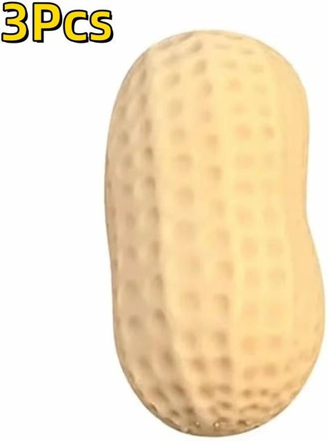 Erdnuss Stressball, Squishy Spielzeug, ASMR Sensorisches Anti-Stress-Spielzeug - Bild 1