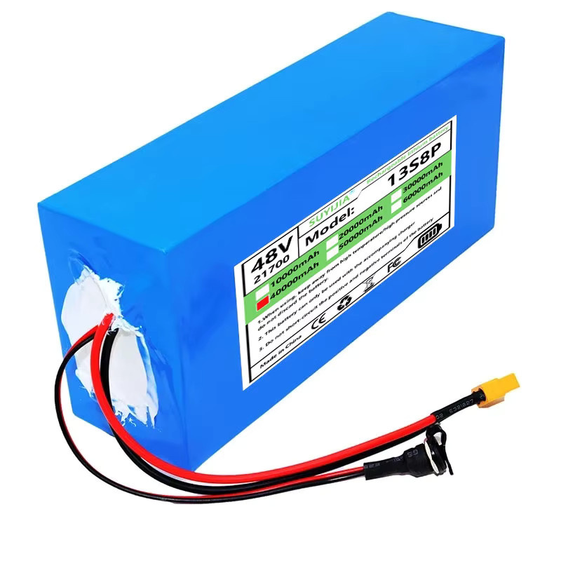 SUYIJIA Lithium-Akku 48 V 40 Ah 21700 13S8P in Blau mit integriertem 50 A 2500 W Hochleistungs-BMS - Bild 2