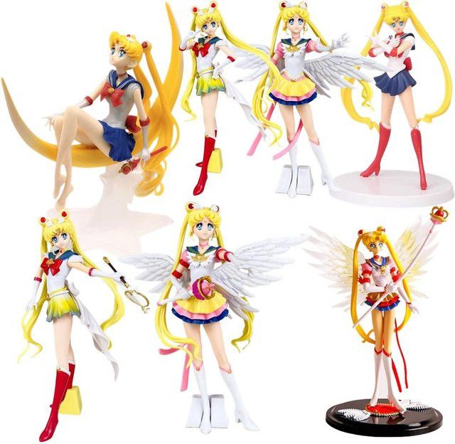 Beast Kingdom Anime Figur Kriegerin Mond Hase Kawaii PVC Action Modell Dekoration für Mädchen - Bild 1